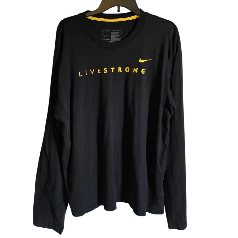 EUC Nike Livestrong lightweight long sleeve T-Shirt